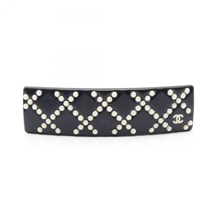 Chanel Glossy Material Black Bracelets