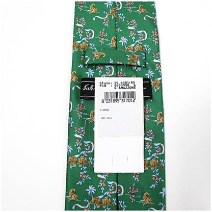Salvatore Ferragamo Silk Green Ties