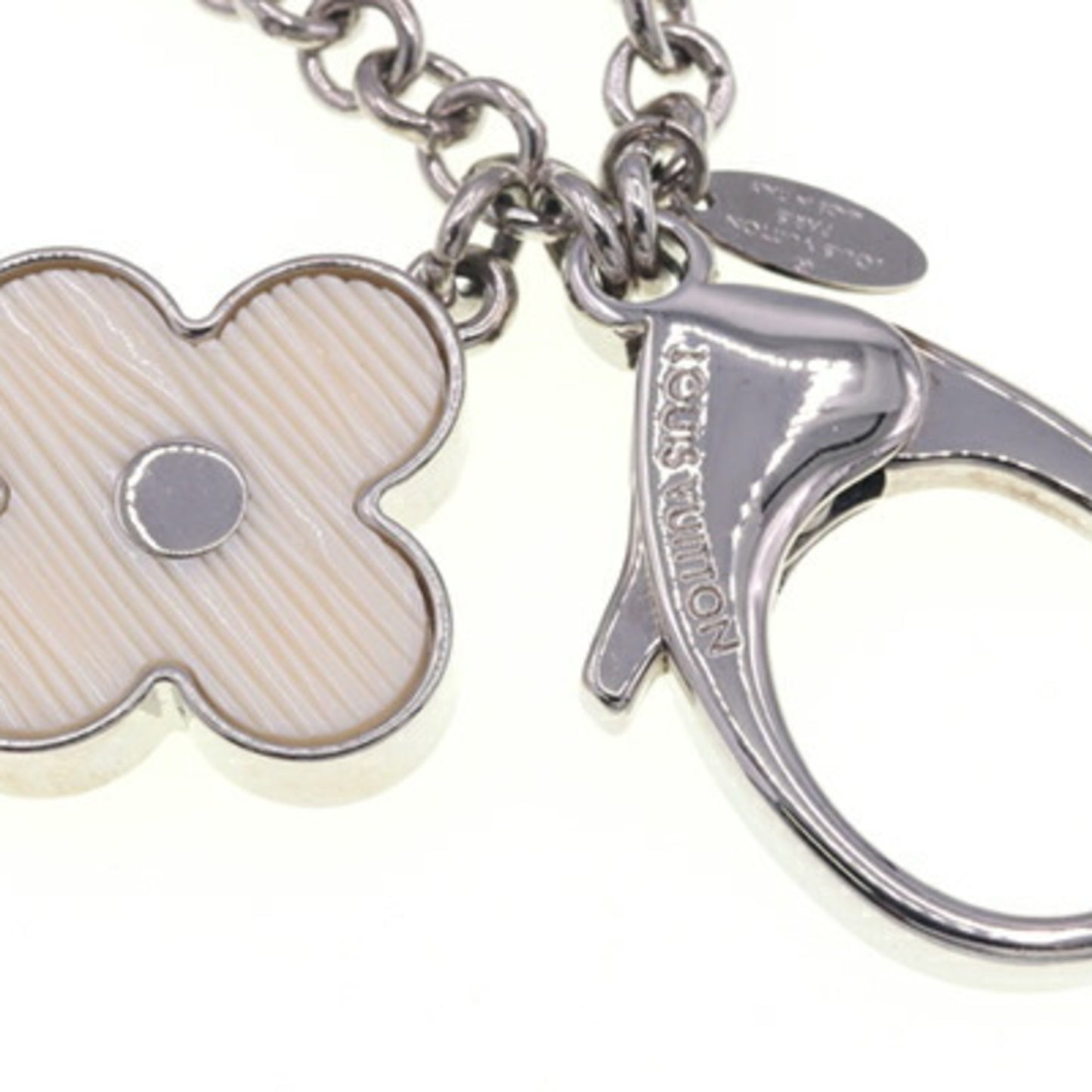 Louis Vuitton Epi White Key Rings