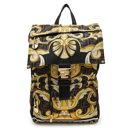 Fendi Nylon Black Backpacks