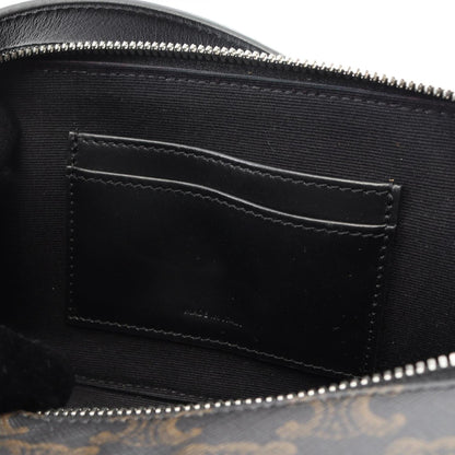 Celine Coated Canvas Black Shoulder Bags