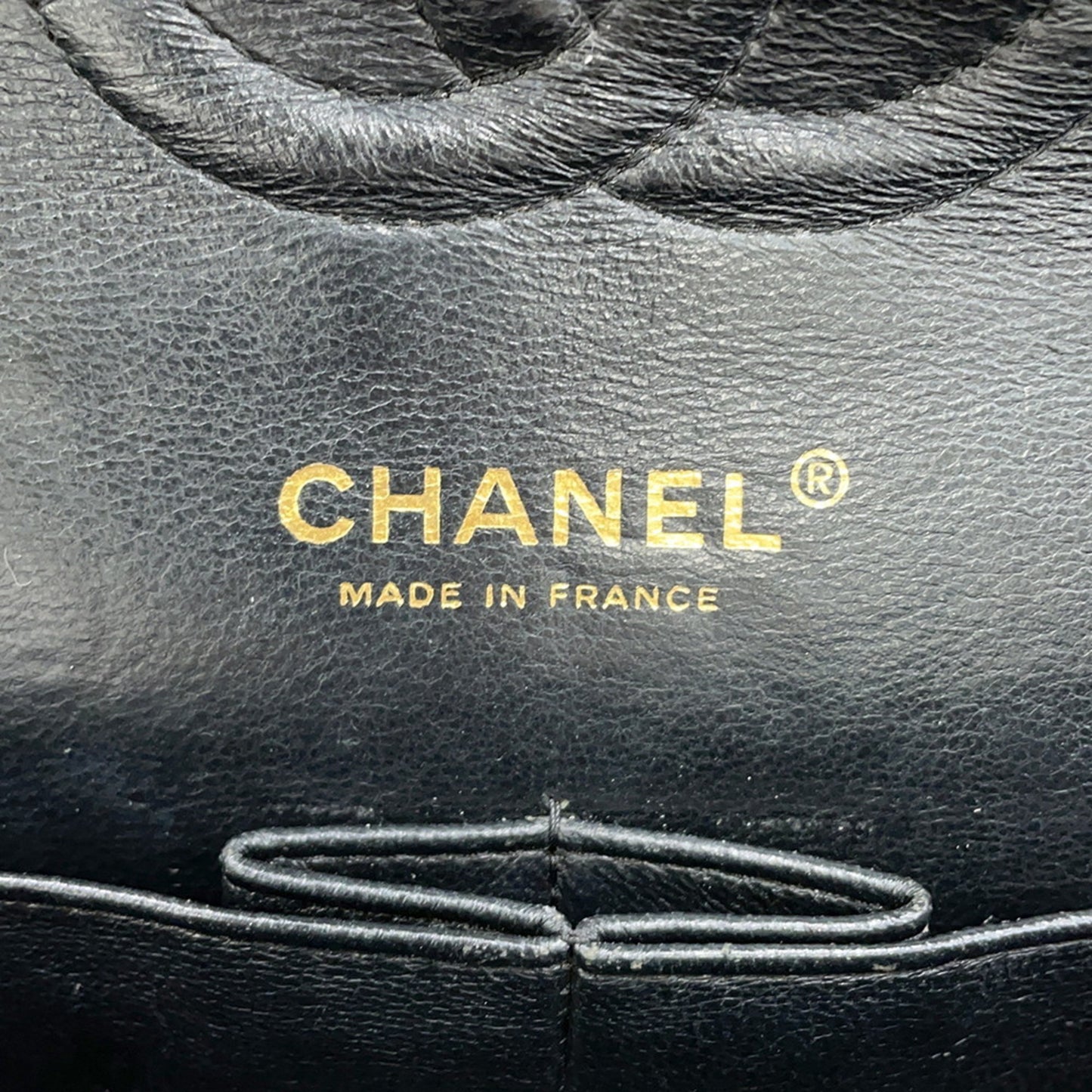 Chanel Calfskin Black Shoulder Bags