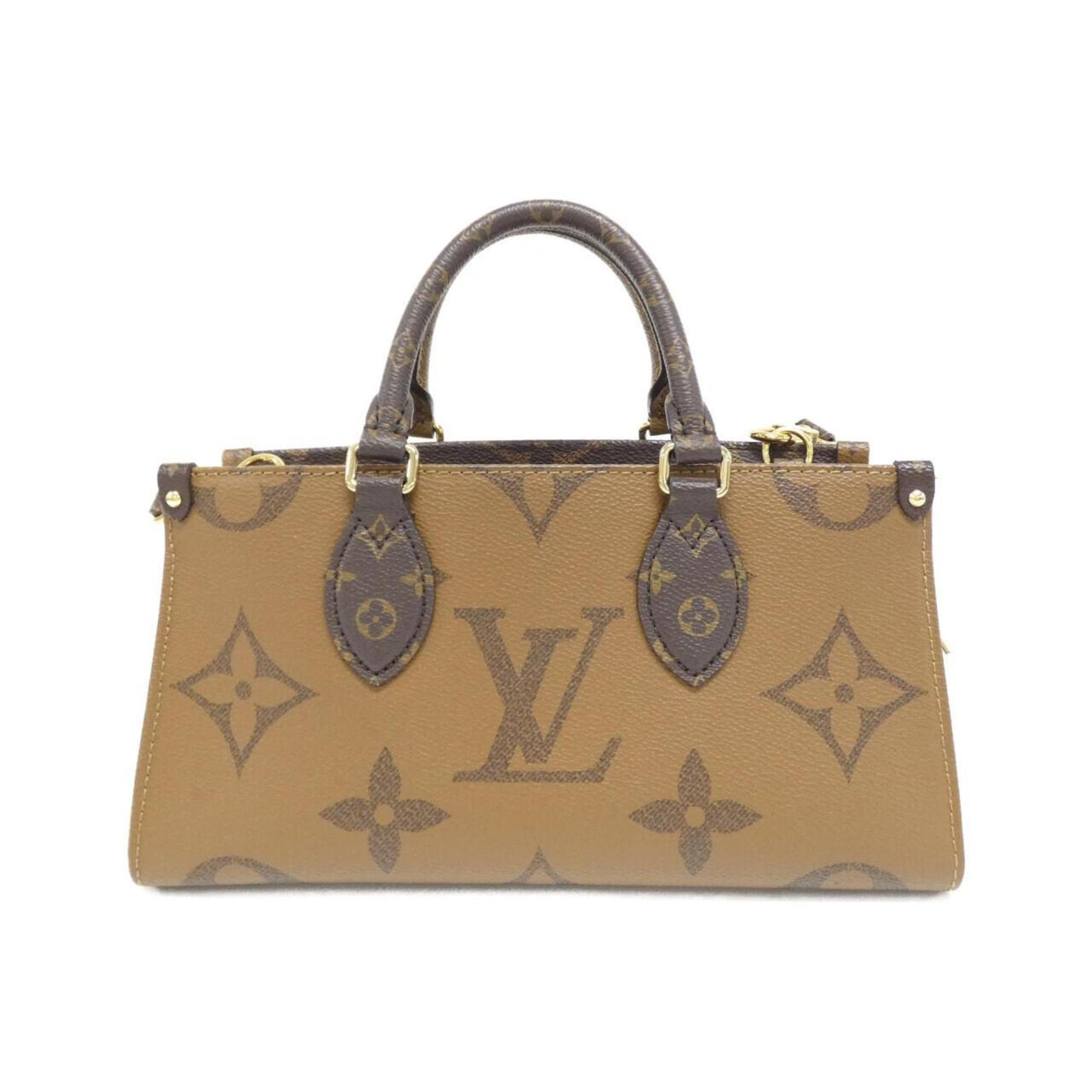 Louis Vuitton Coated Canvas Brown Handbags