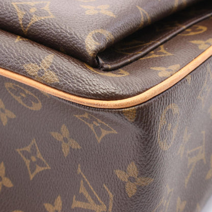 Louis Vuitton Coated Canvas Brown Handbags