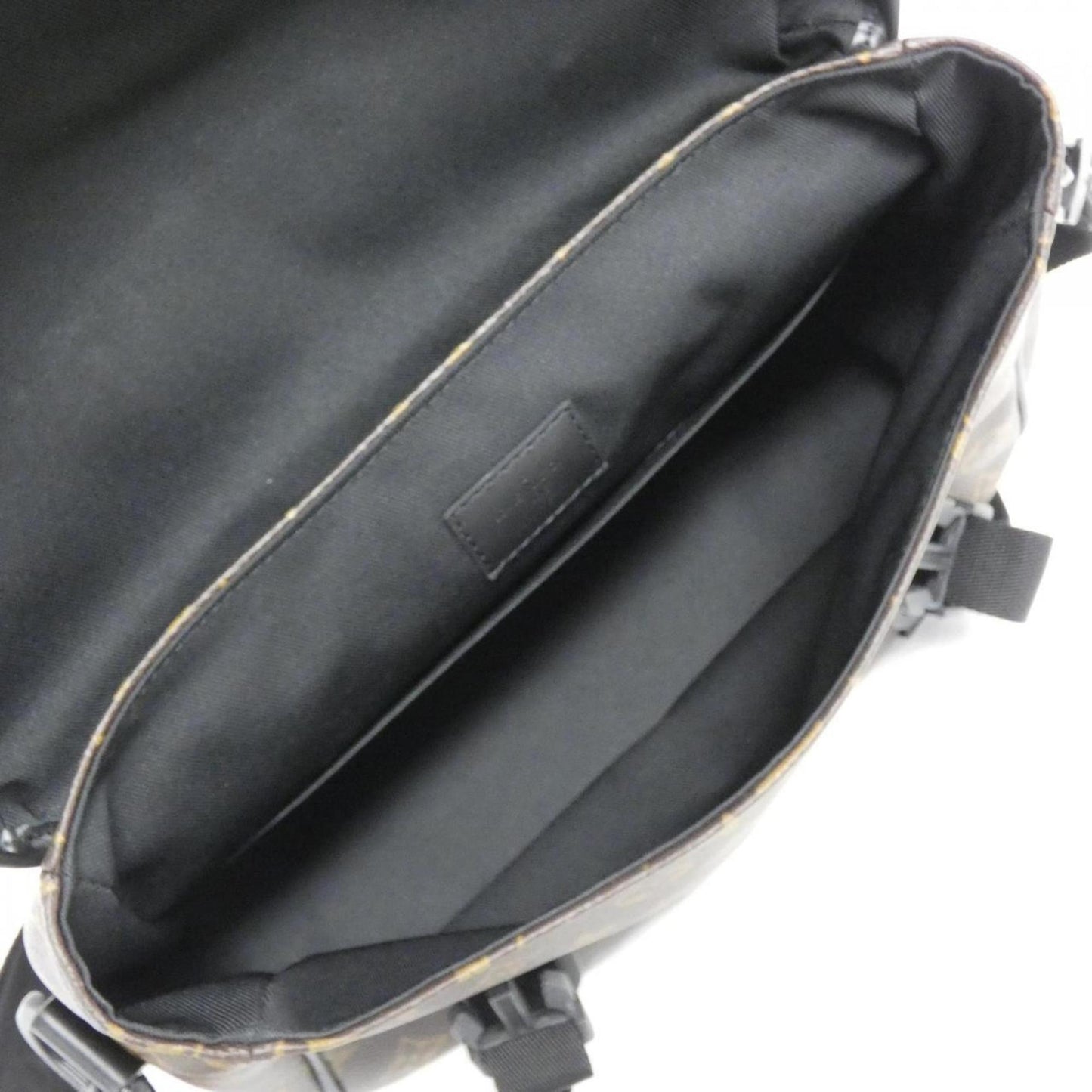 Louis Vuitton Coated Canvas Black Shoulder Bags