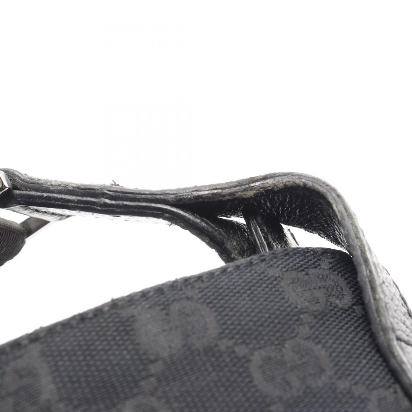 Gucci Canvas Black Shoulder Bags