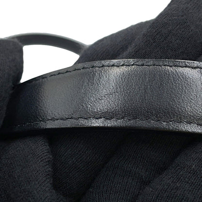 Chanel Woven Fabric Black Tote Bags