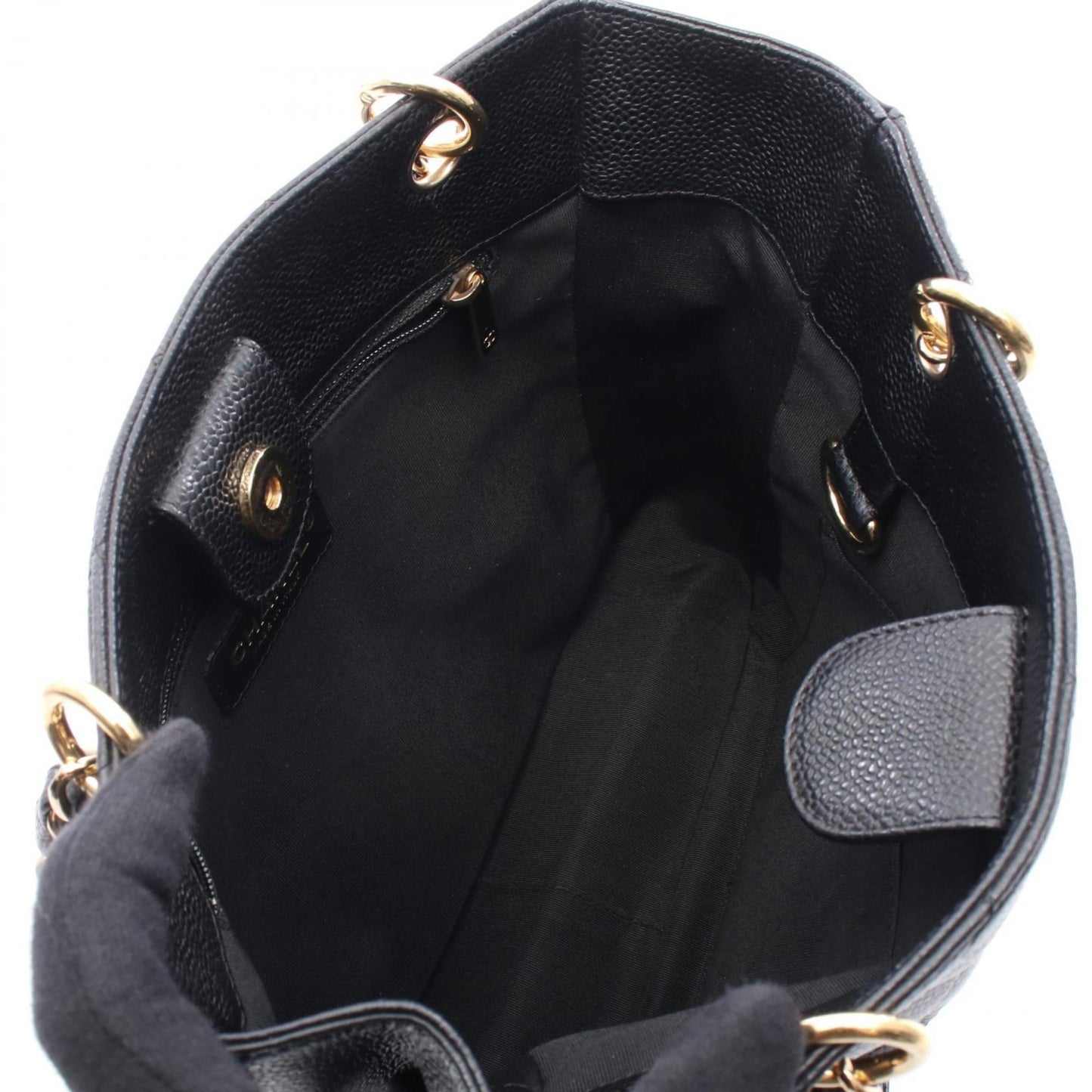 Chanel Calfskin Black Tote Bags