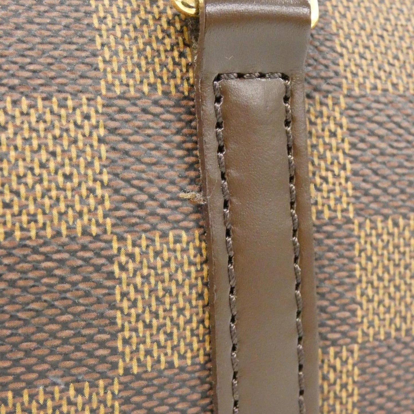 Louis Vuitton Coated Canvas Brown Handbags