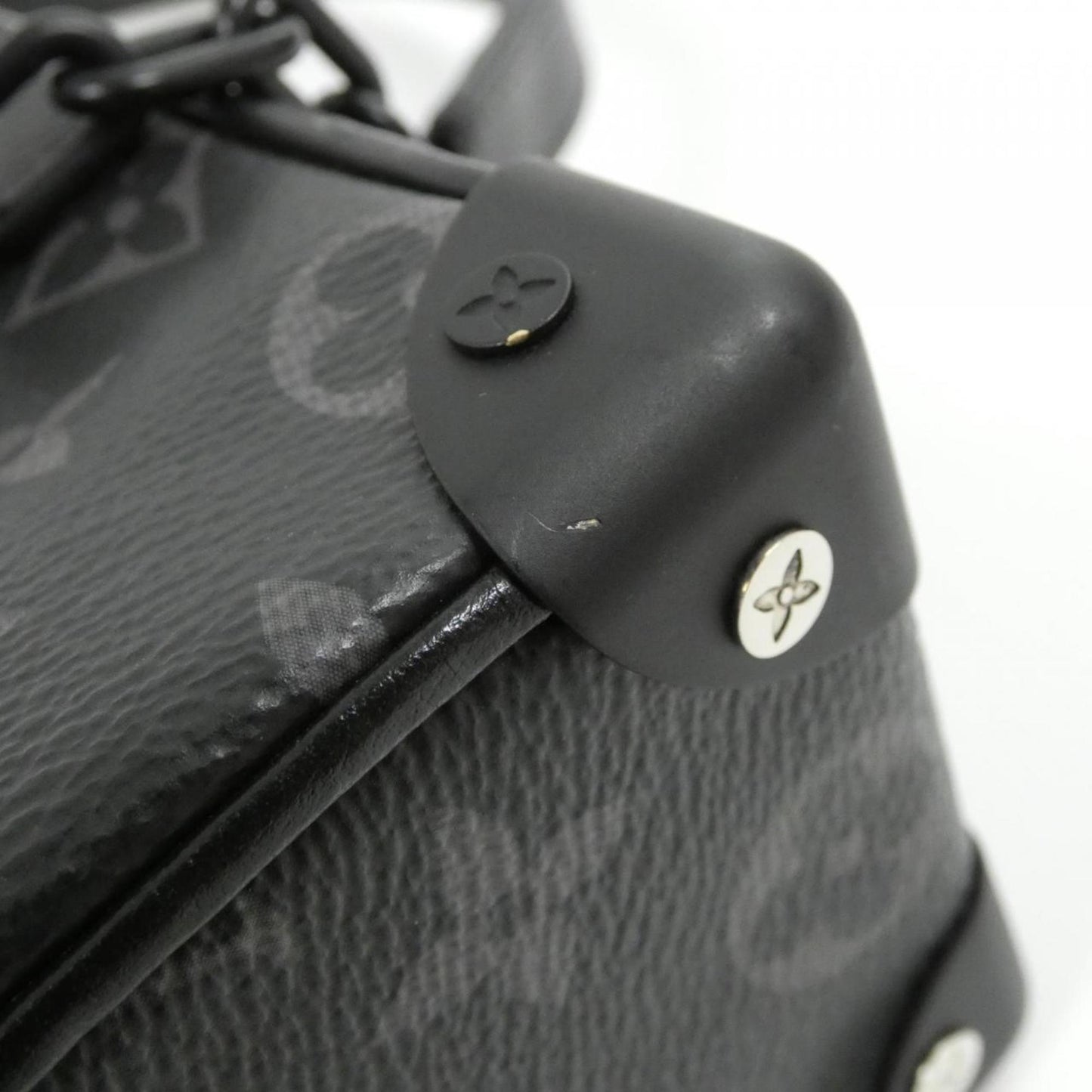 Louis Vuitton Coated Canvas Black Shoulder Bags