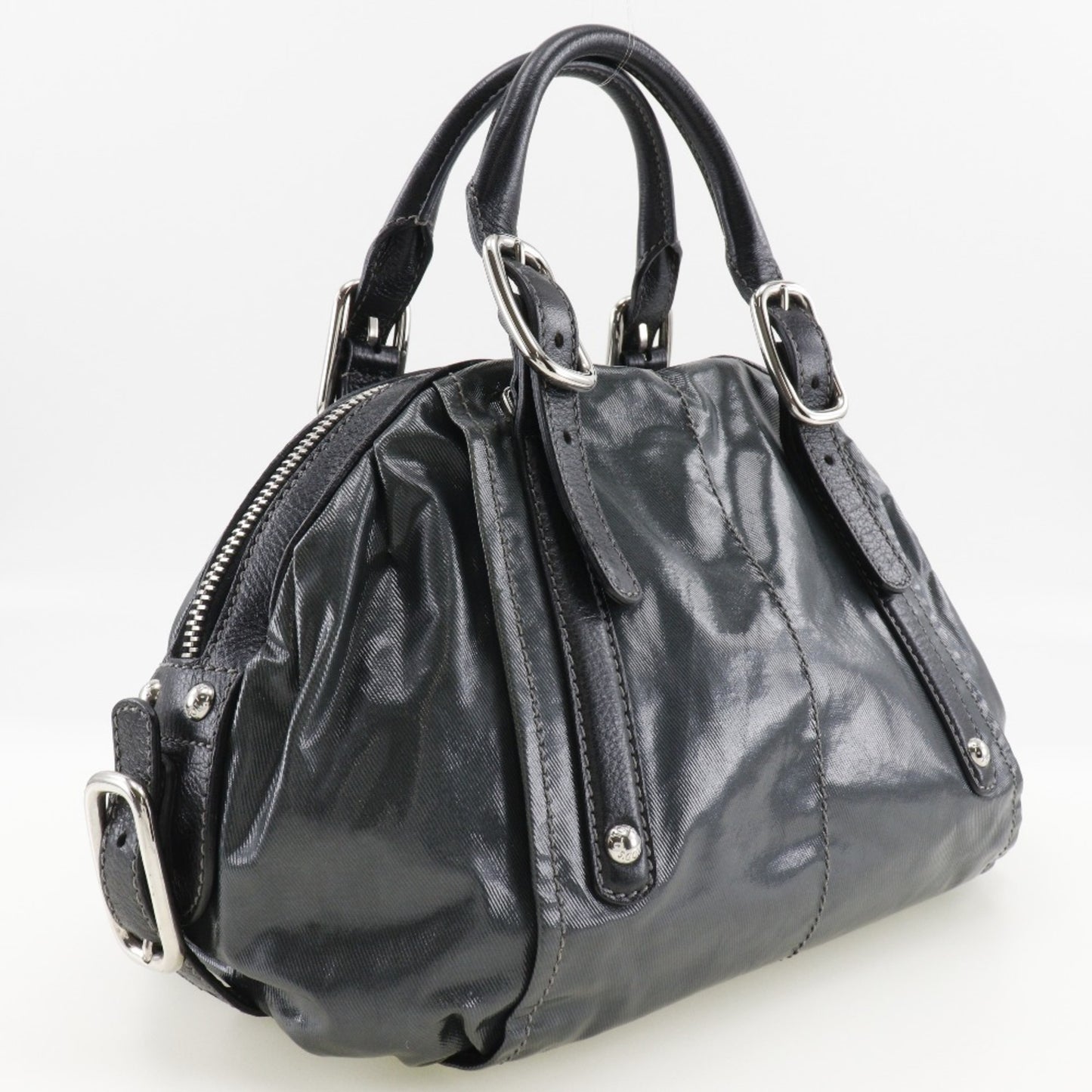 Tod's Nylon Green Handbags