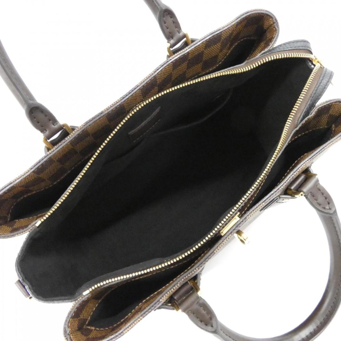 Louis Vuitton Coated Canvas Black Handbags