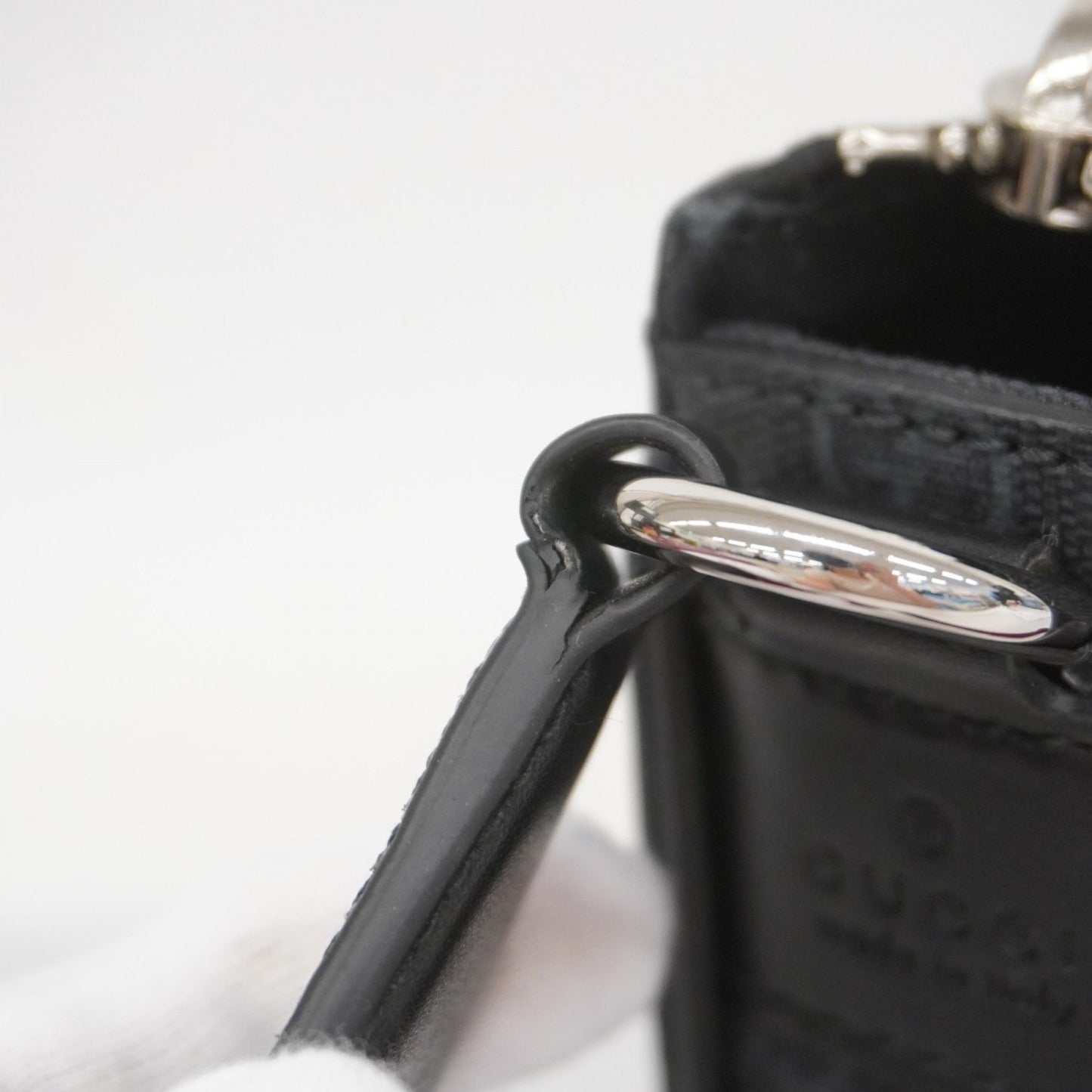 Gucci Pvc Black Shoulder Bags