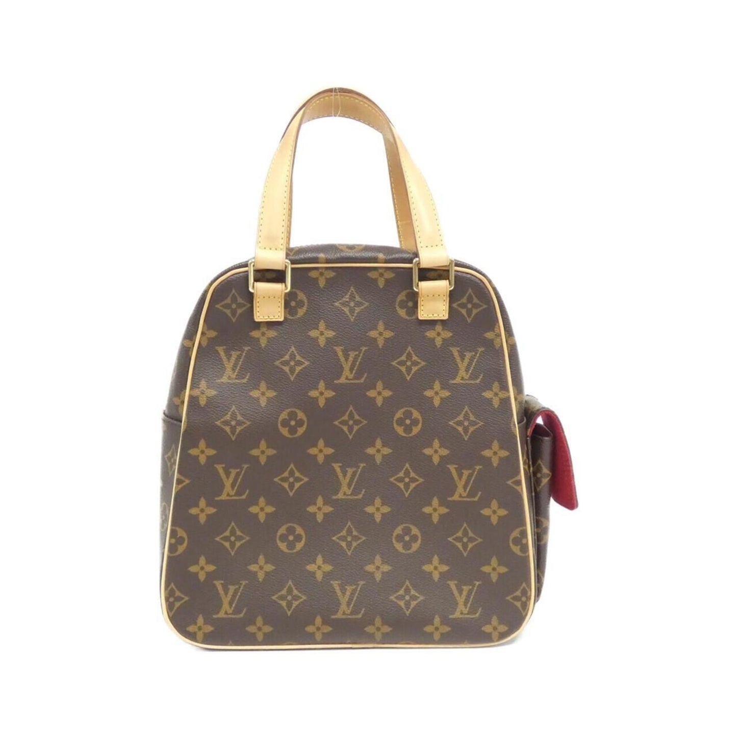 Louis Vuitton Coated Canvas Brown Handbags