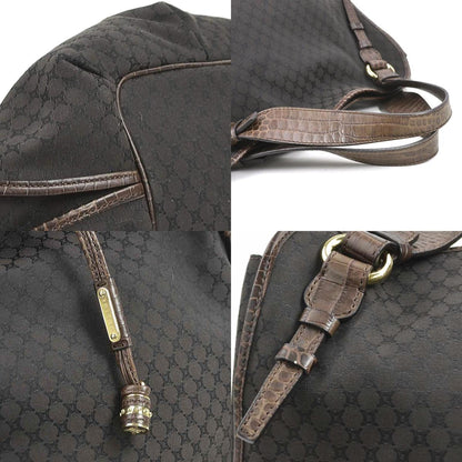 Celine Canvas Brown Handbags