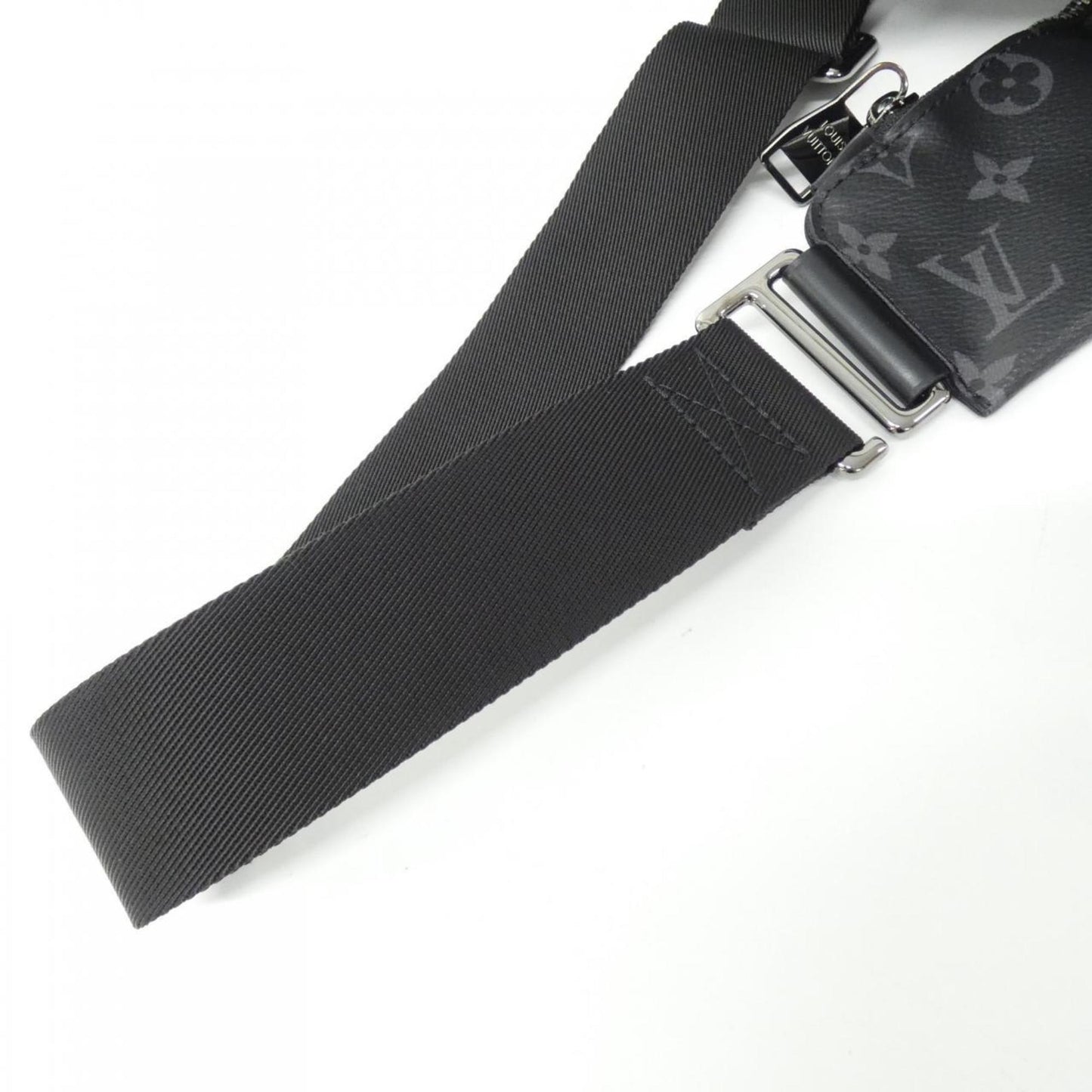 Louis Vuitton Coated Canvas Black Shoulder Bags