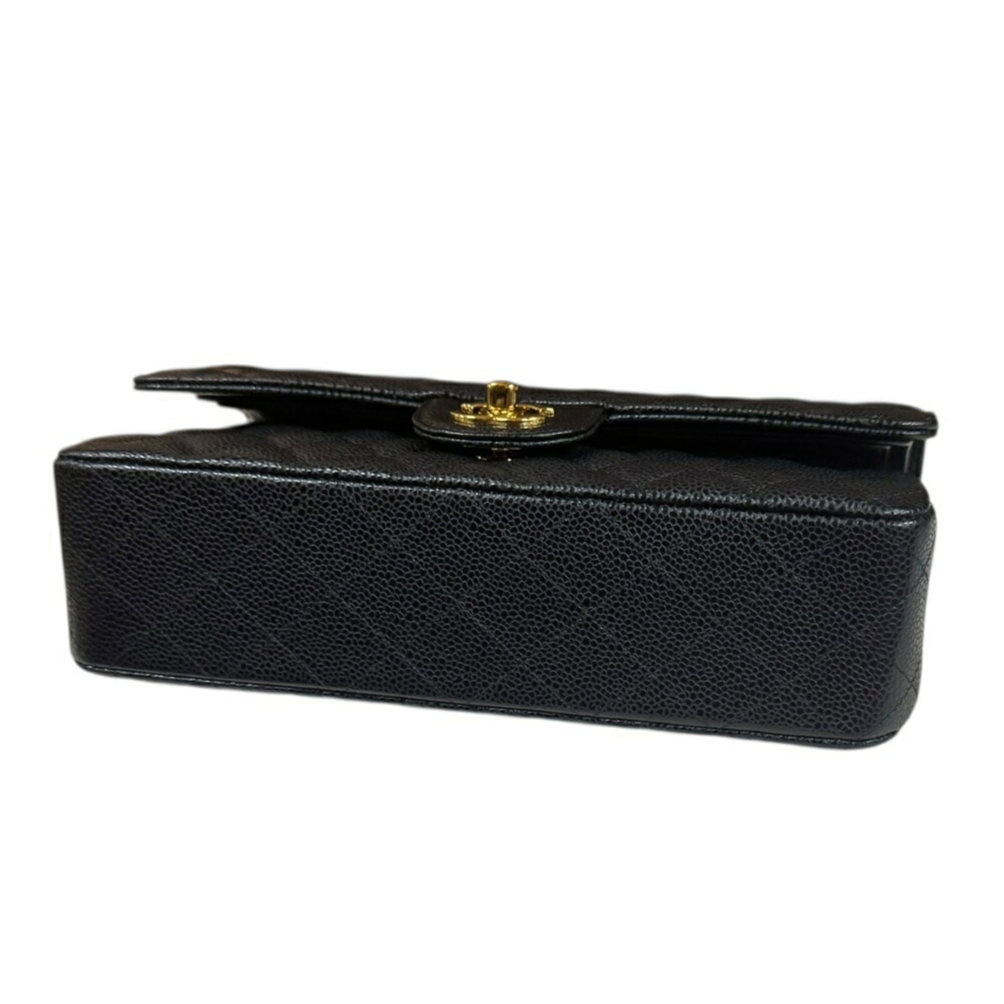 Chanel Calfskin Black Shoulder Bags