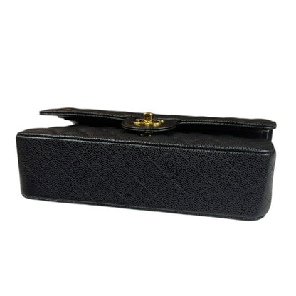 Chanel Calfskin Black Shoulder Bags