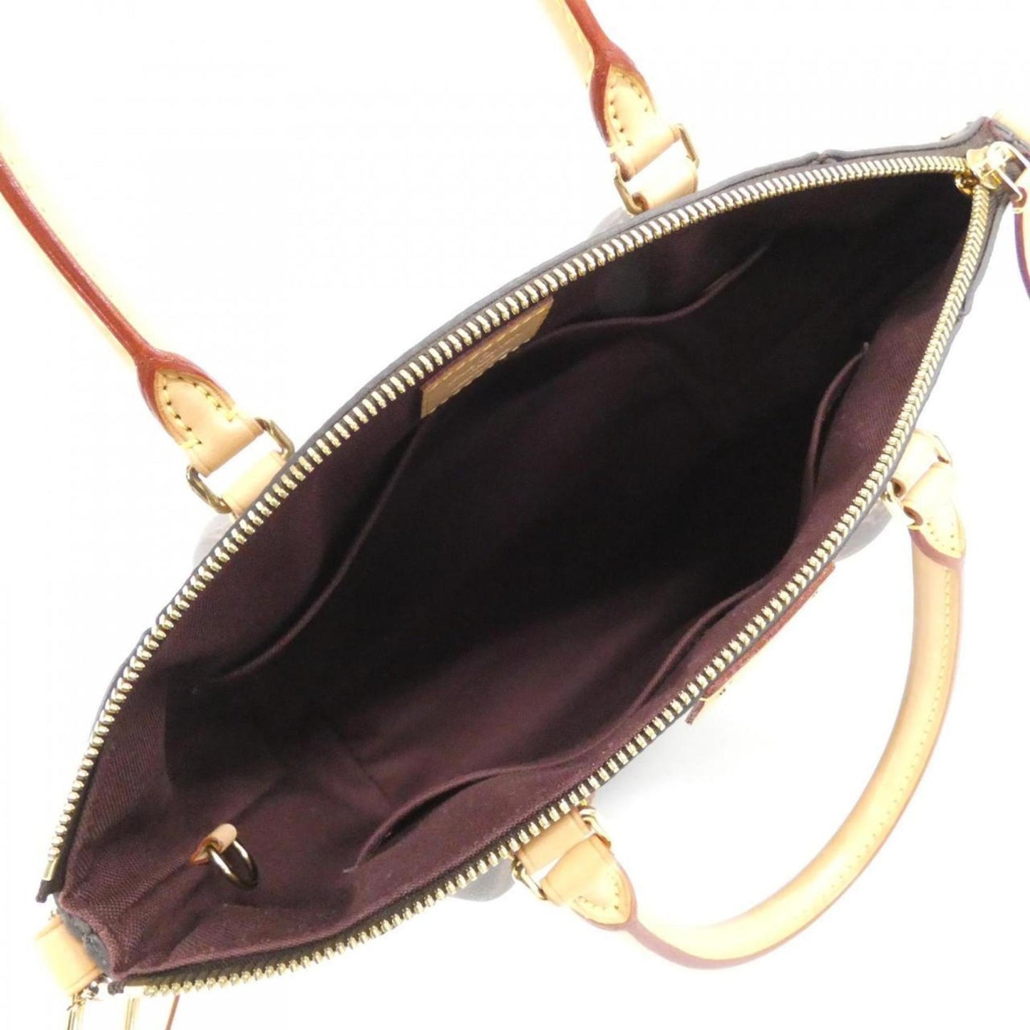 Louis Vuitton Coated Canvas Brown Handbags