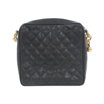 Chanel Calfskin Black Shoulder Bags