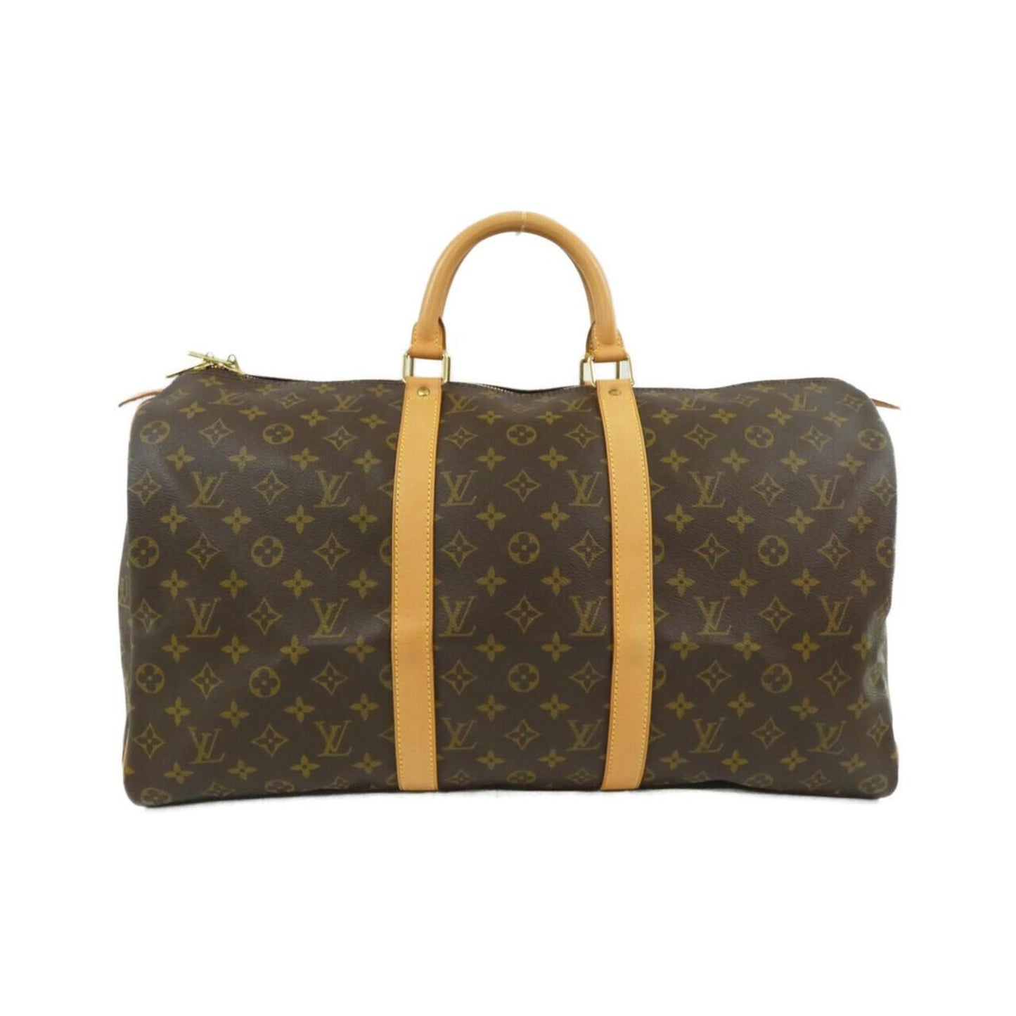 Louis Vuitton Coated Canvas Brown Travel Bags
