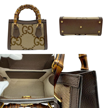 Gucci Canvas Brown Handbags