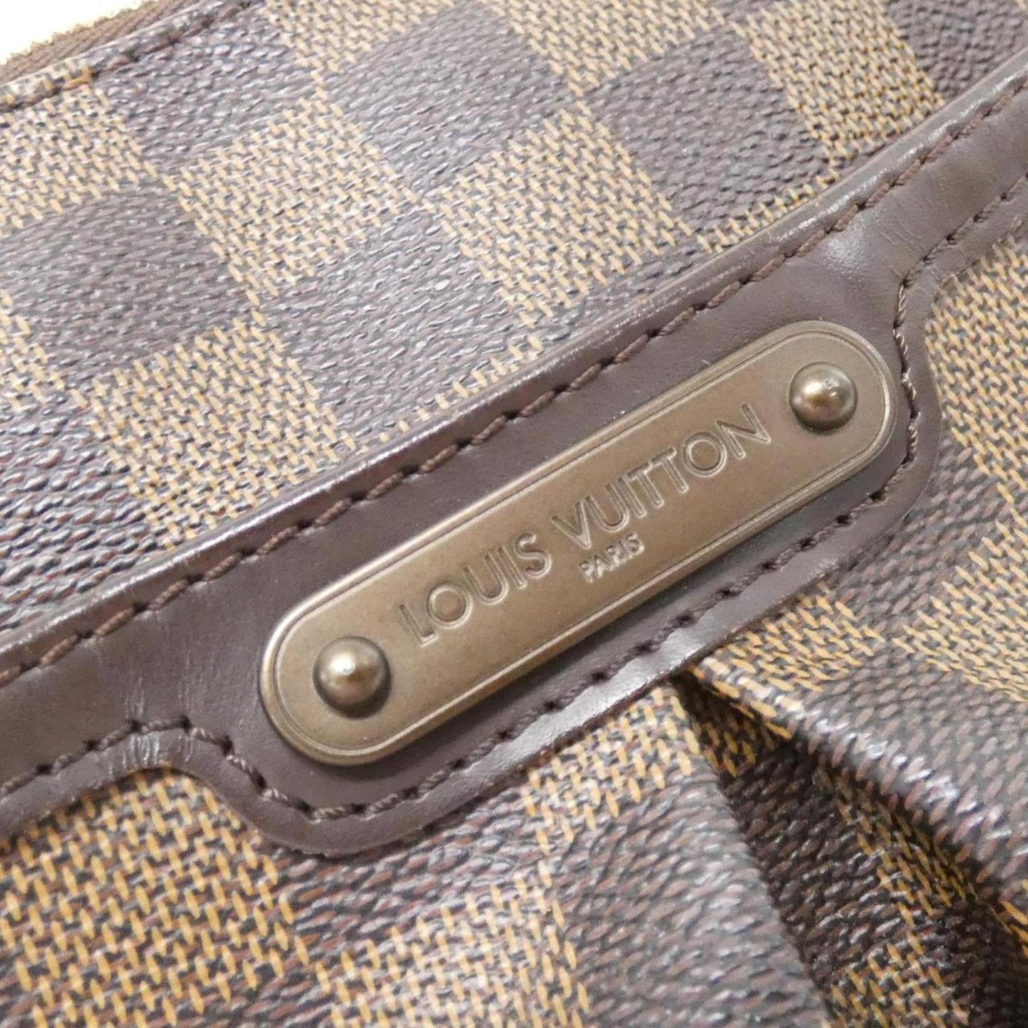 Louis Vuitton Coated Canvas Brown Shoulder Bags