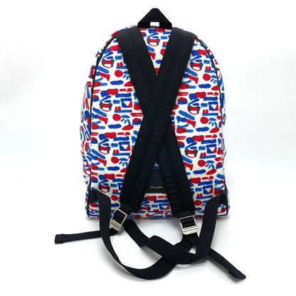 Saint Laurent Canvas Blue Backpacks