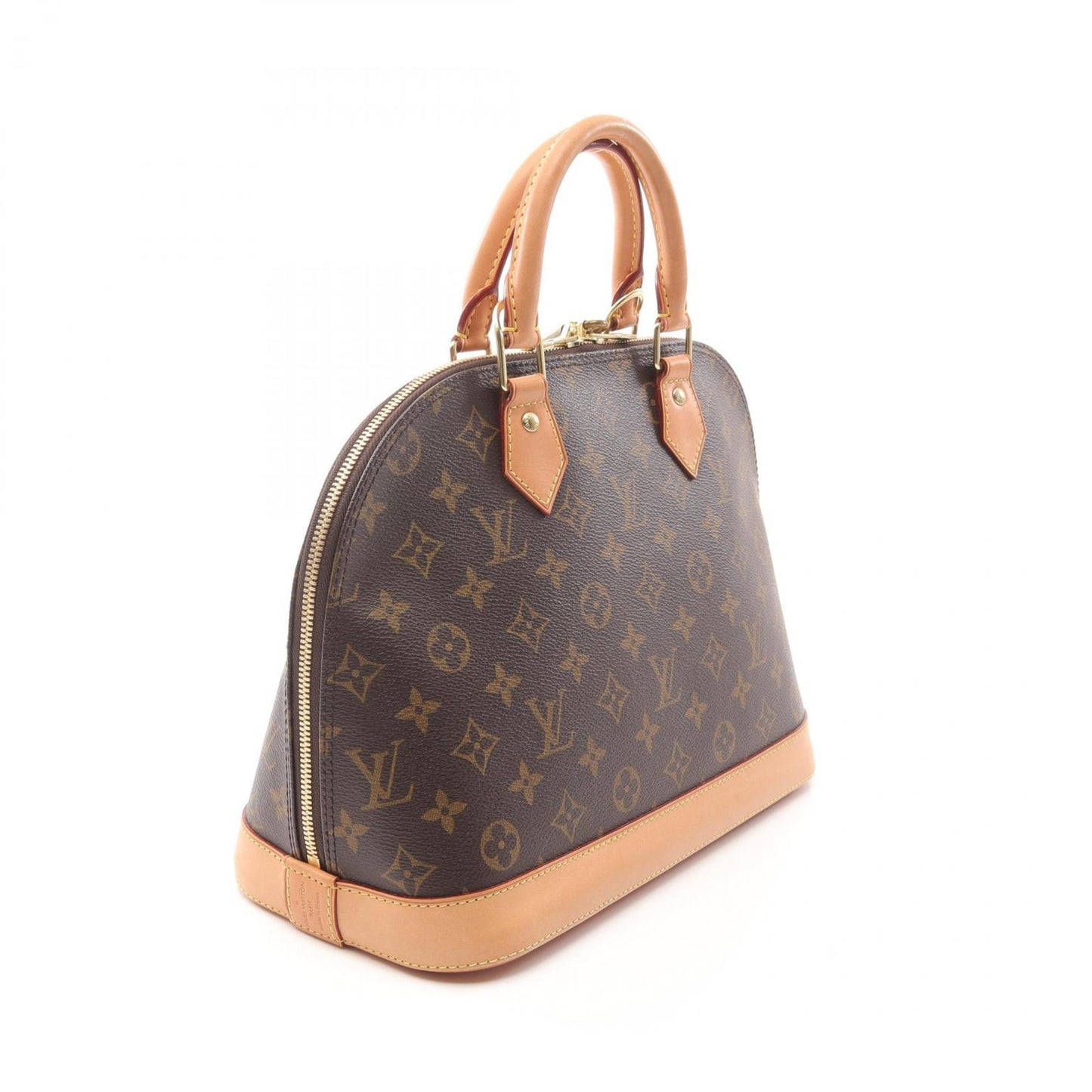 Louis Vuitton Coated Canvas Brown Handbags