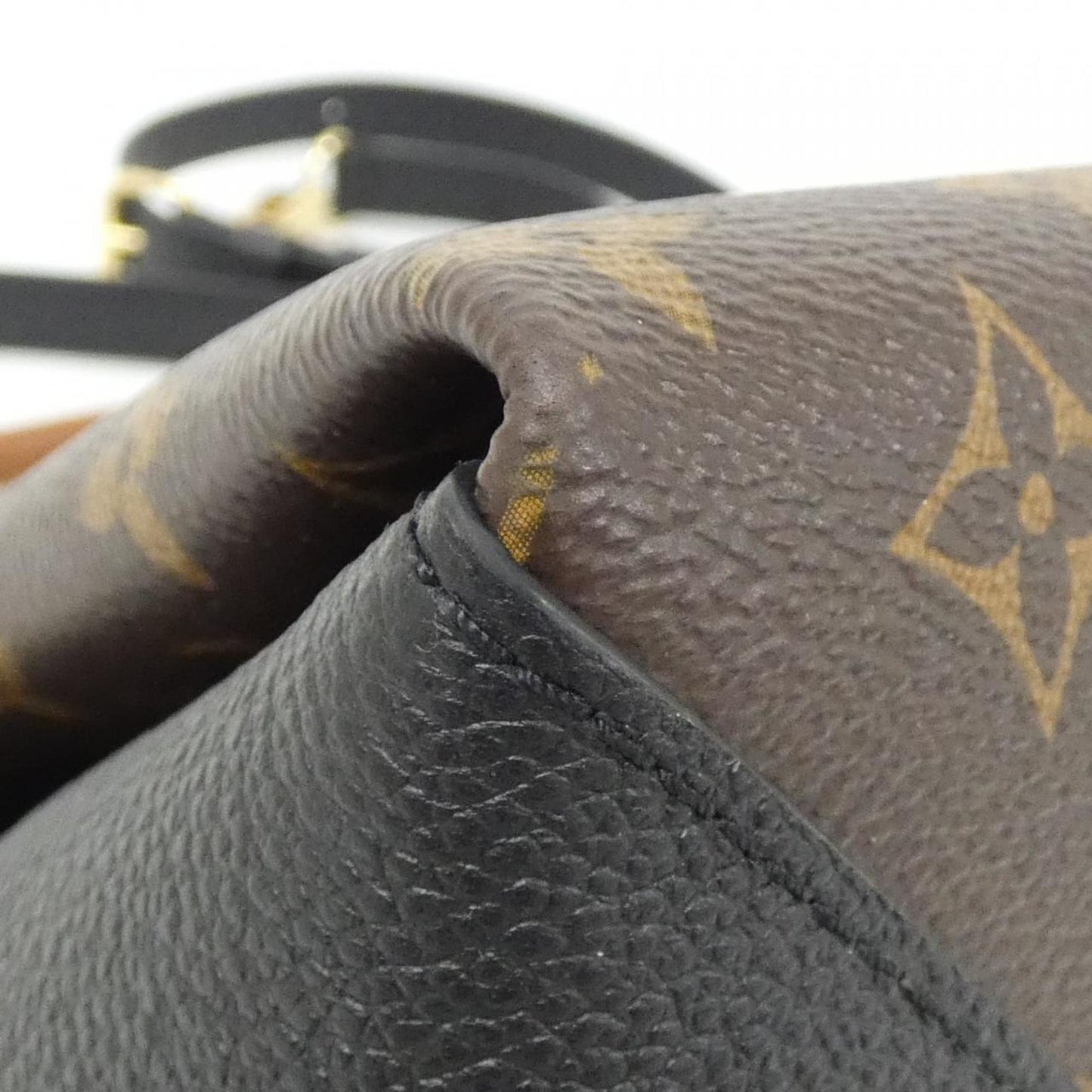 Louis Vuitton Monogram Canvas Black Handbags