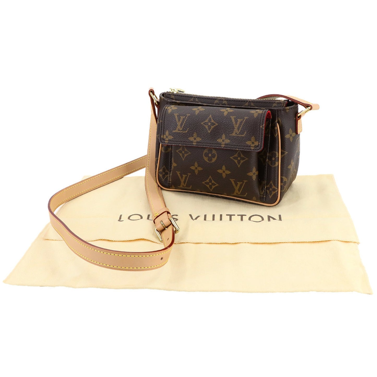 Louis Vuitton Monogram Canvas Brown Shoulder Bags