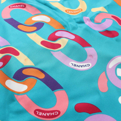 Chanel Silk Green Scarves