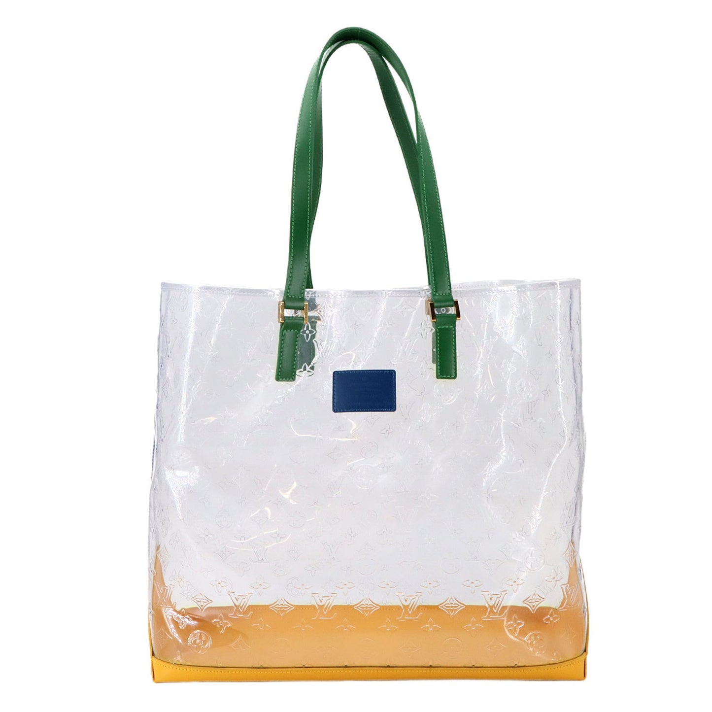 Louis Vuitton Pvc Blue Tote Bags
