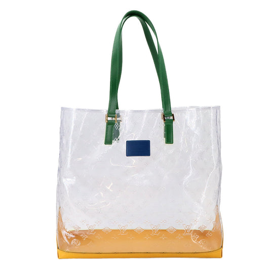 Louis Vuitton Pvc Blue Tote Bags