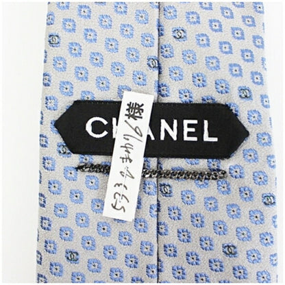 Chanel Silk Gray Ties