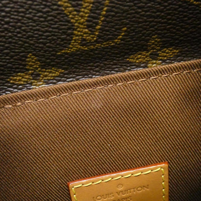 Louis Vuitton Coated Canvas Brown Shoulder Bags