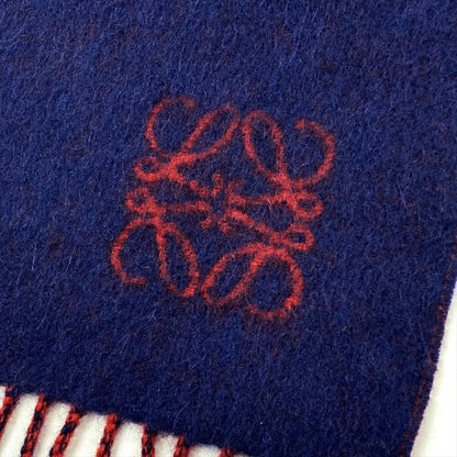 Loewe Wool Blue Scarves