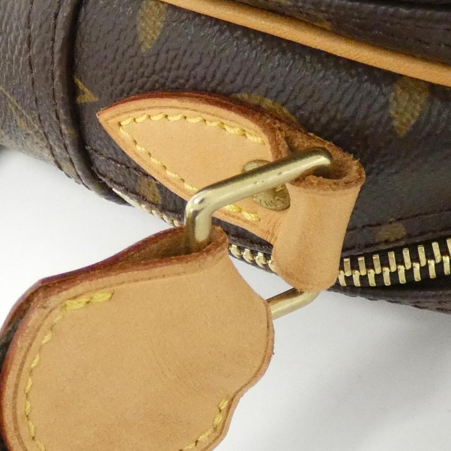 Louis Vuitton Coated Canvas Brown Shoulder Bags