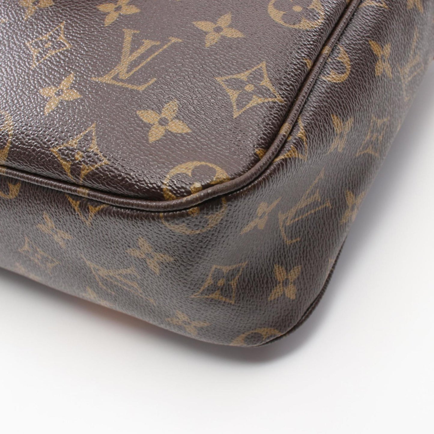 Louis Vuitton Coated Canvas Brown Handbags