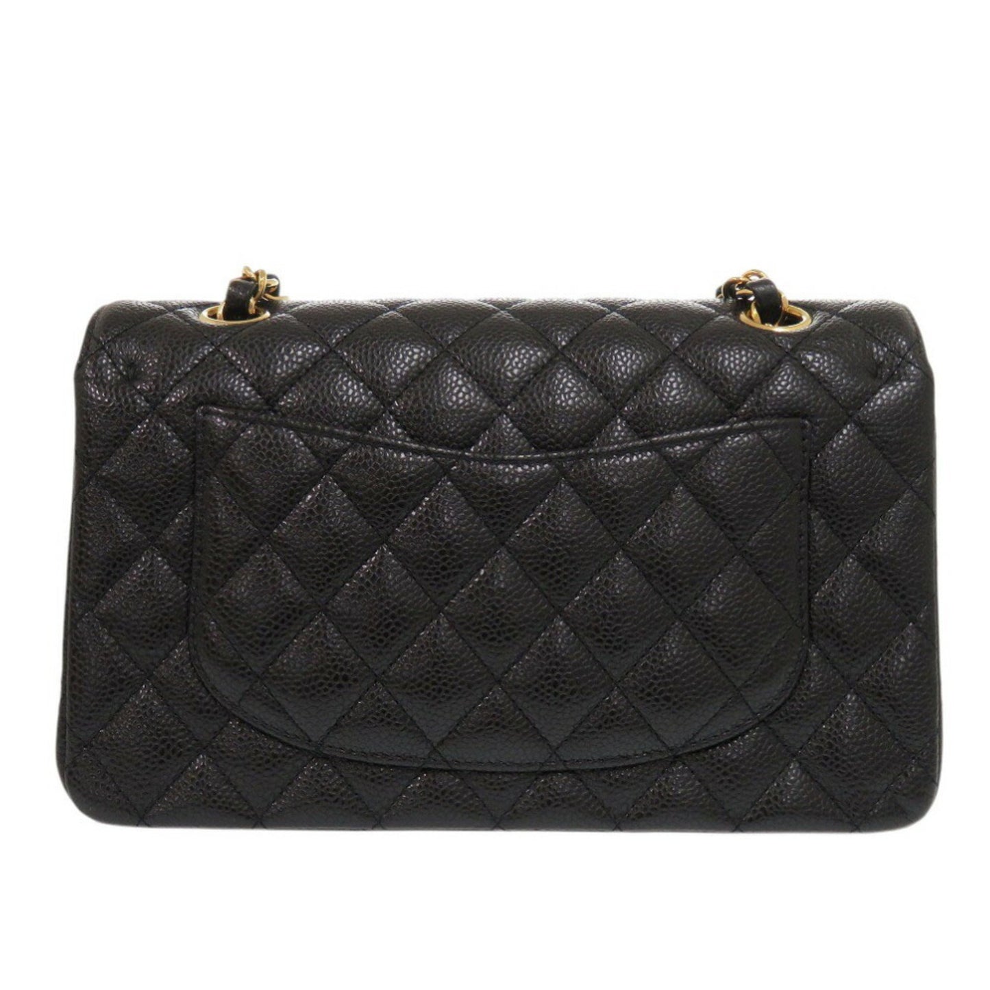 Chanel Calfskin Black Shoulder Bags