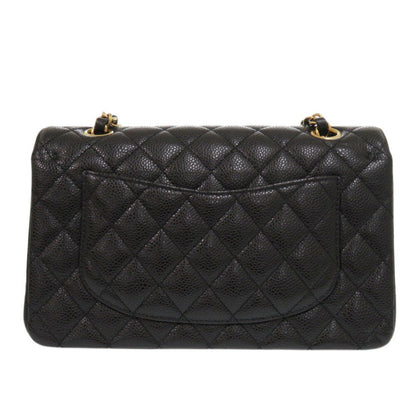 Chanel Calfskin Black Shoulder Bags