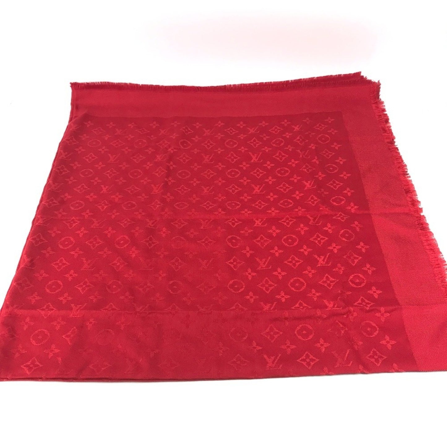 Louis Vuitton Wool Red Scarves