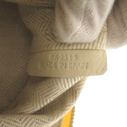 Loewe Canvas Yellow Clutch Bags