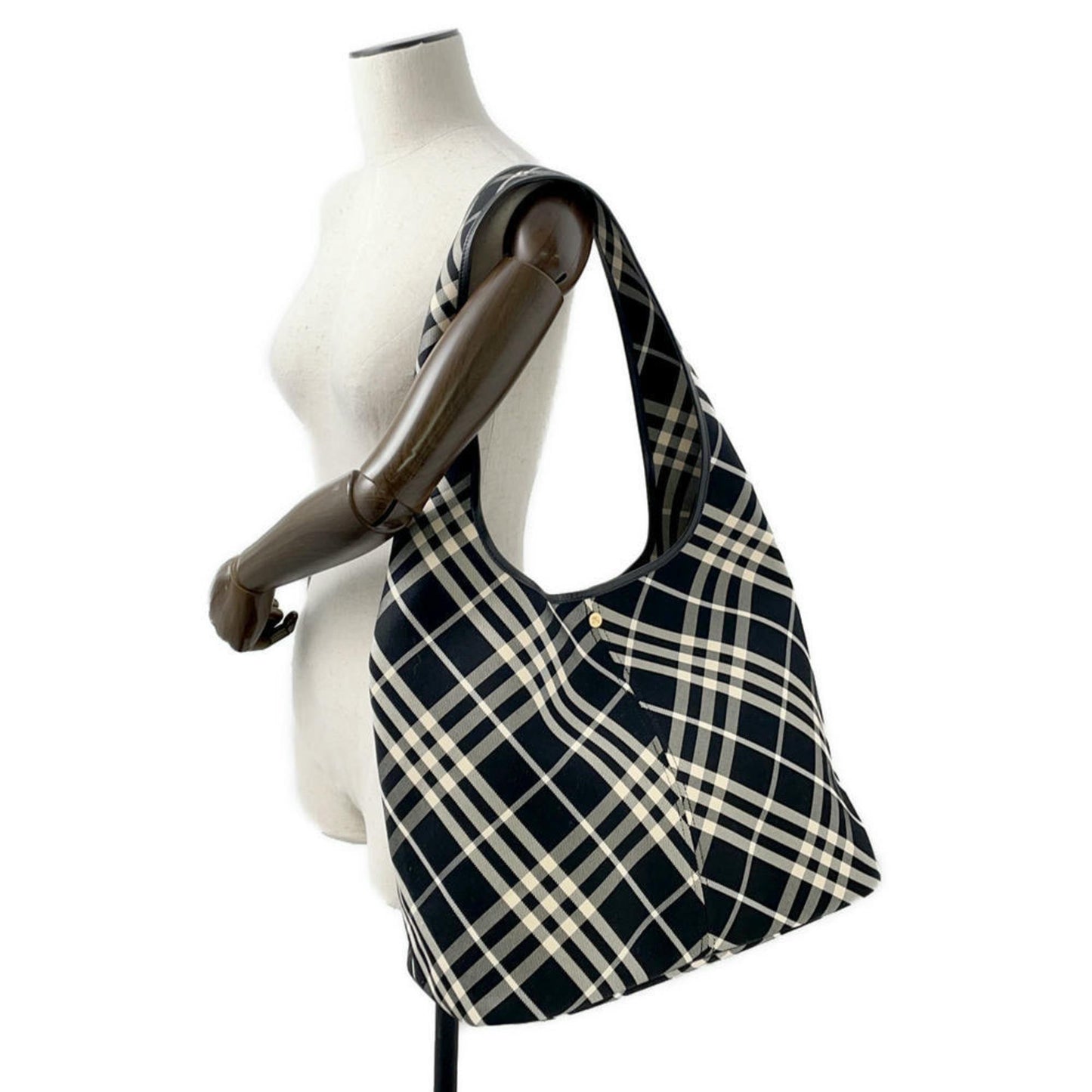 Burberry Canvas Black Shoulder Bags
