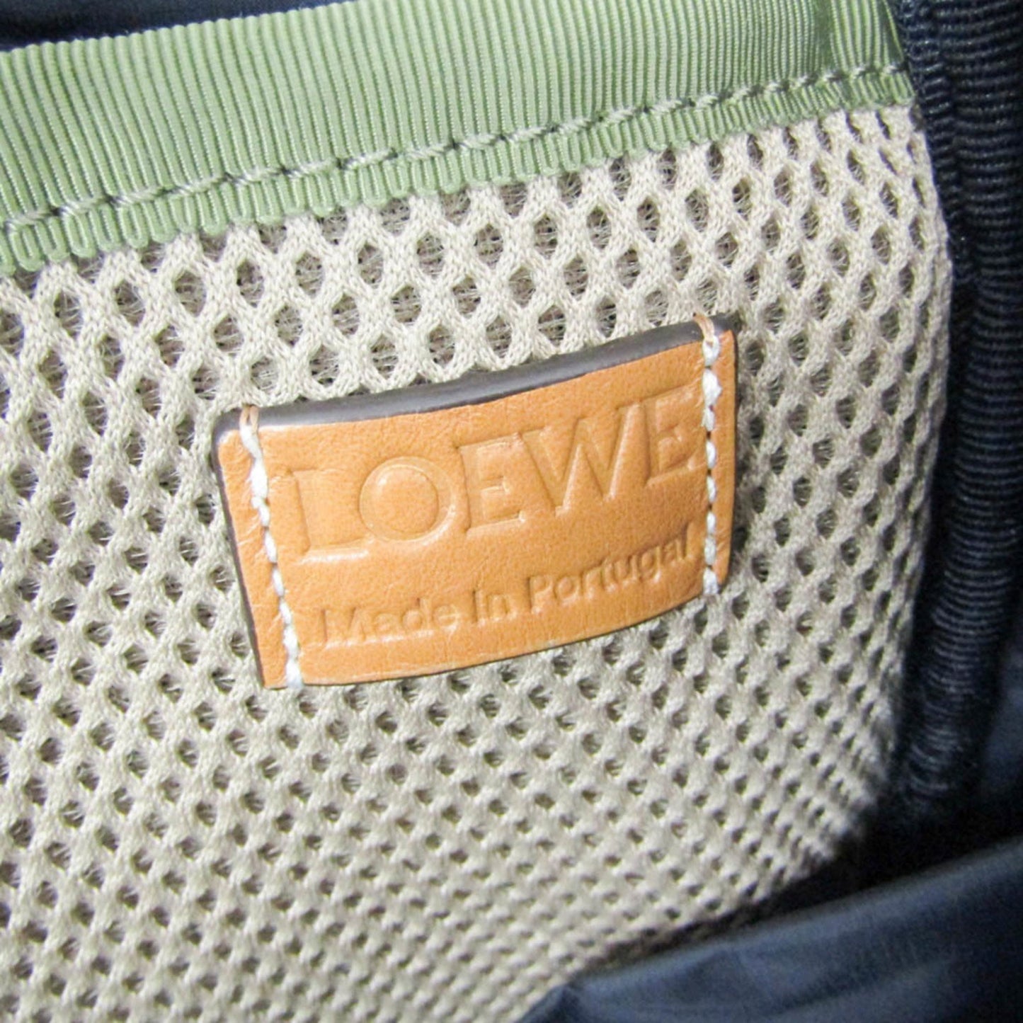 Loewe Nylon Green Handbags