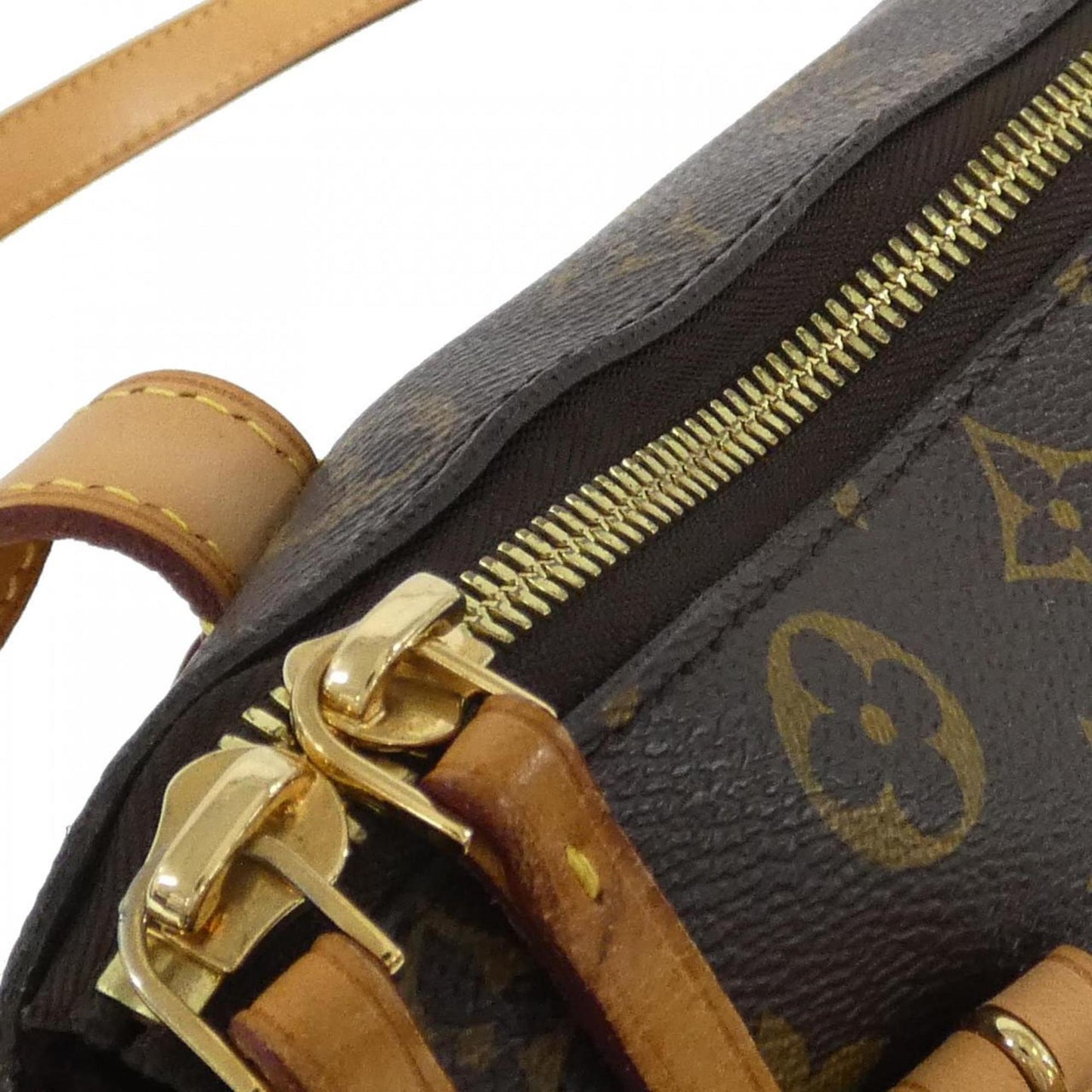 Louis Vuitton Coated Canvas Brown Shoulder Bags