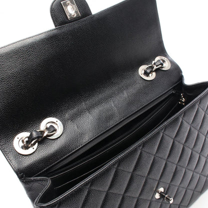 Chanel Calfskin Black Shoulder Bags