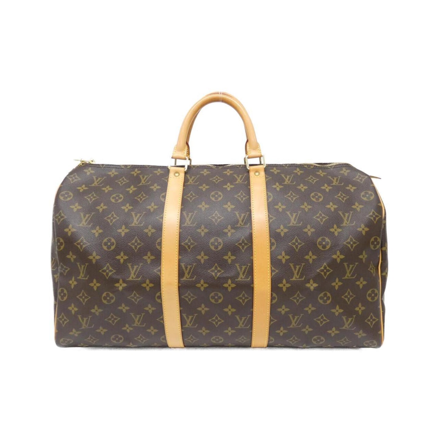 Louis Vuitton Coated Canvas Brown Travel Bags
