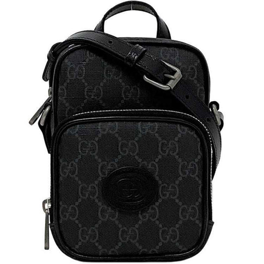 Gucci Pvc Black Shoulder Bags