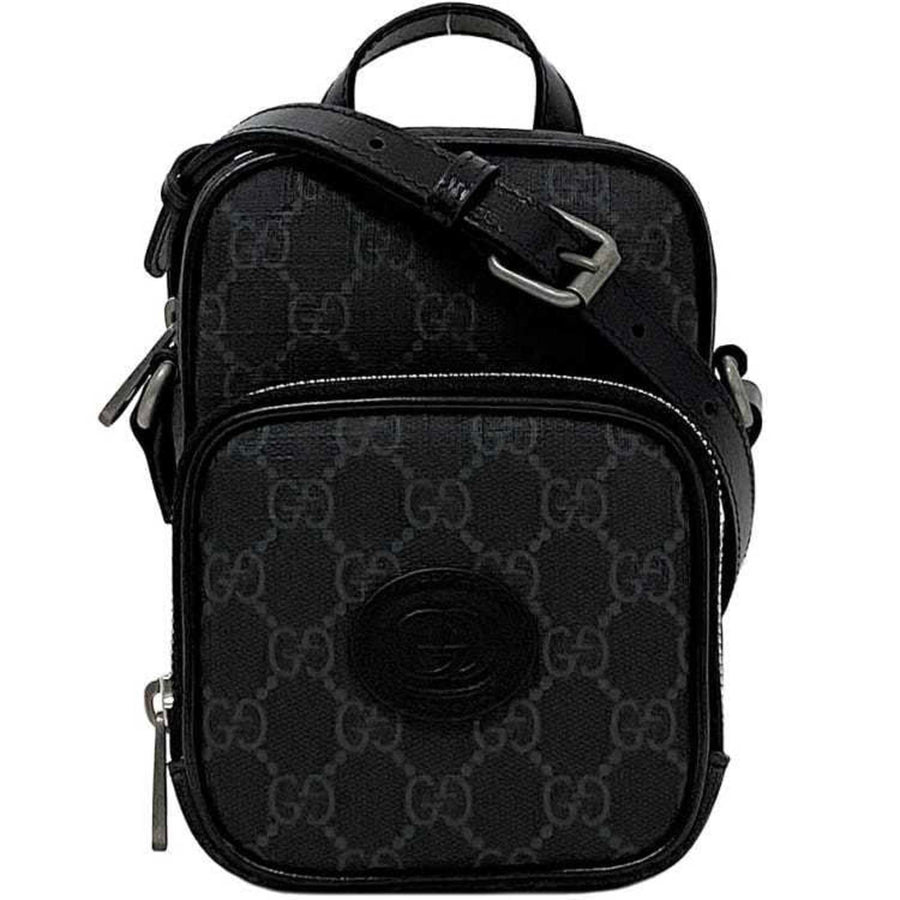 Gucci Pvc Black Shoulder Bags
